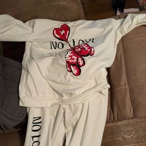 Long sleeve n long sweat pants